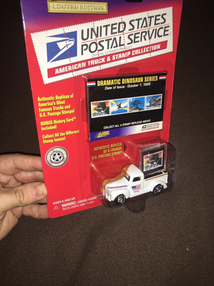 Ford White Lightning 1940 Johnny Lightning 1999 servicio postal de Estados Unidos Foto 3 de 4