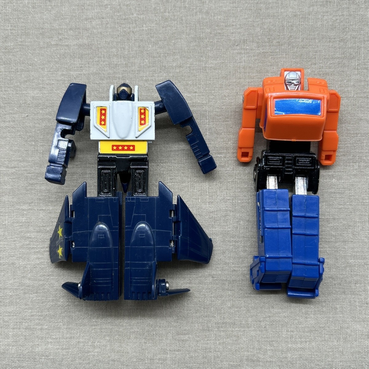 GoBots Leader-1 & Fly Trap (x2 Figure Set) Tonka Bandai VTG 1983
