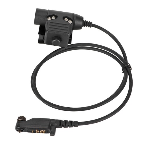 Walkie Talkie Zestaw słuchawkowy Adapter Kompaktowy przycisk Push To Talk Pasuje do HYT Hytera CB - Zdjęcie 16 z 23
