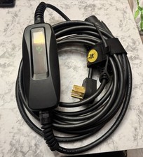 Portable EV Charger Level 2 32A J1772 NEMA 14-50 240V LCD Charging Cable