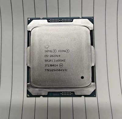 Intel Xeon E5-2623 V4 2.60GHz 10MB Cache 8.0 GT/s Quad Core SR2PJ CPU Processor