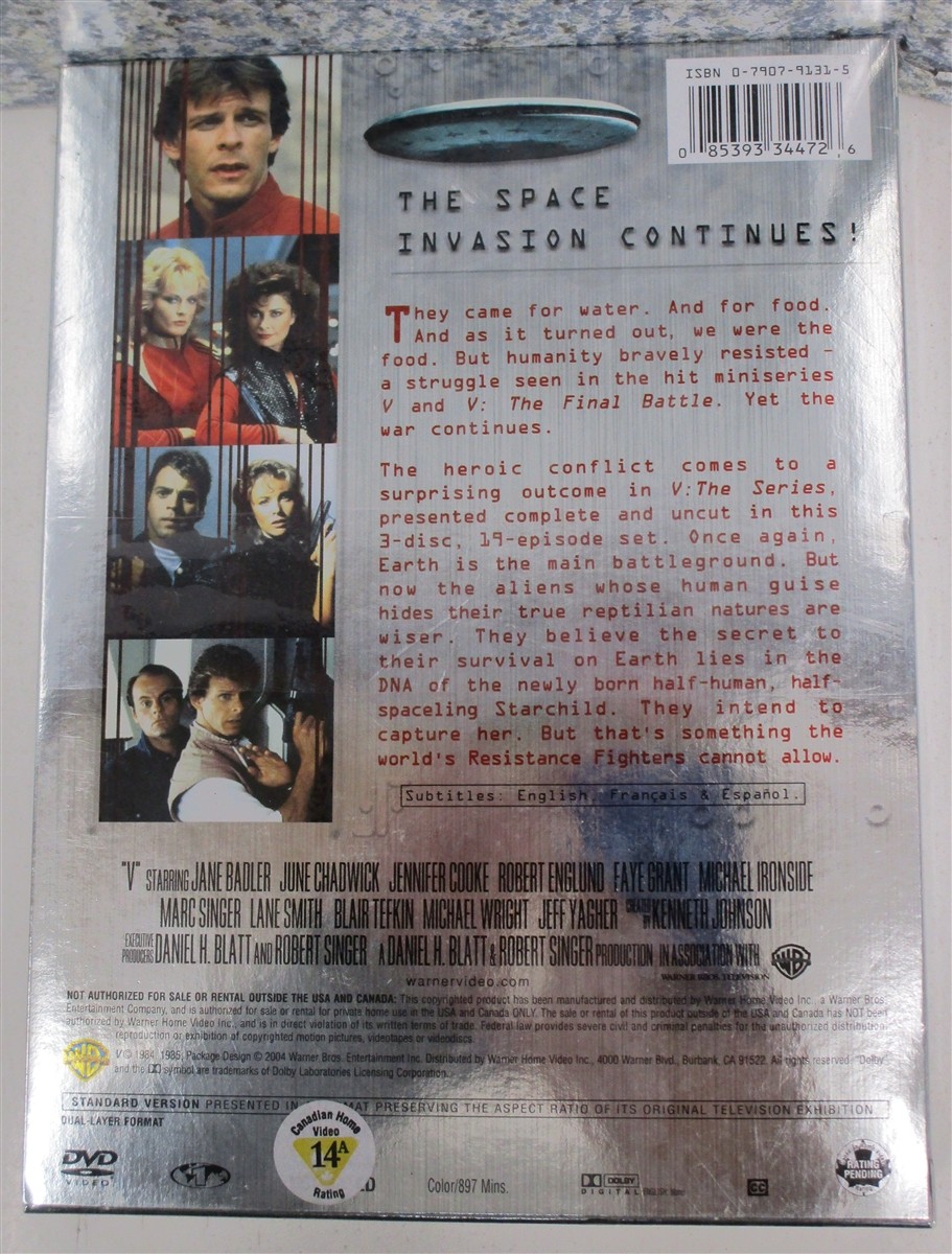 V: The Complete TV Series (DVD, 2004, 3-Disc Set) for sale online