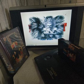 Real Bout Fatal Fury SNK NEO GEO AES Cartridge, w/Manual, Box, Working, Japan