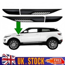 Black side wing & door vent upgrade kit for Range Rover Evoque L538 11-18MY