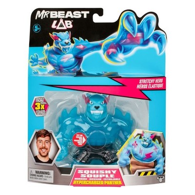 Mr. Beast Lab Goo Jit Zu Stretch Figur Hypercharged Panther 11 cm Elch Spielzeug