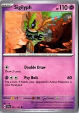 Carta Pokemon Sigilyph 081/191 Scintille Urgenti Comune Giocata Leggermente TCG Singola