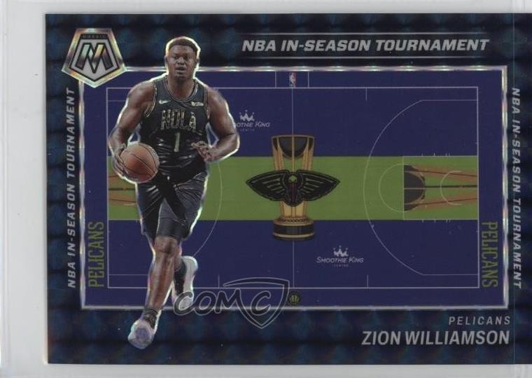 2023-24 Panini Mosaic NBA In-Season Tournament Zion Williamson #6 1qp0