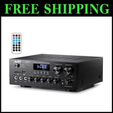 Compact Bluetooth Stereo System for Karaoke & Home Theater