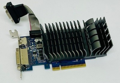 1GB Asus nVidia GeForce GT710 DVI / HDMI / VGA PCI-e Grafikkarte - LP