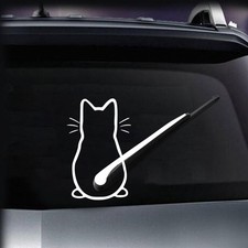 Car Auto Body Sticker Funny Cats Tail Rear Windshield Window Wiper