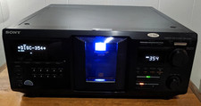 Sony CD Player CDP-CX455 400 CD Disc Changer PARTS/REPAIR- Door/Carousel Issues