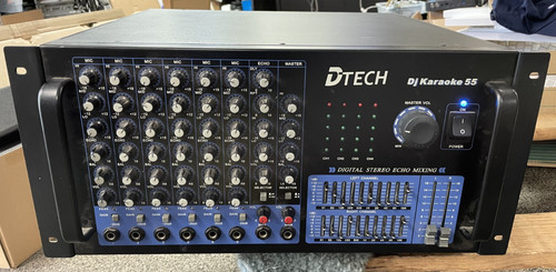 Dtech DJ Karaoke 55 Karaoke Mixer Amplifier