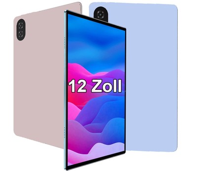 2025 Neu Tablet Android 15 16GB RAM+256GB Tablet 8000mAh 12Zoll 2K IPS 5MP+13MP