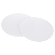 36Pcs Circle Kraft Paper, 15 x 15 Inch Round Shape Cardstock, White