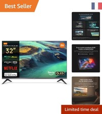 32 Pouces Xiaomi TV F Pro - Technologie QLED, 720p, Contrôle Vocal Alexa