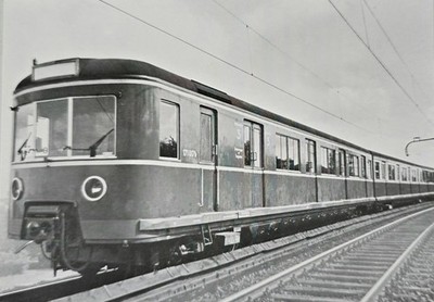 Postcard Hamburg S Bahn ET 471 year 1940