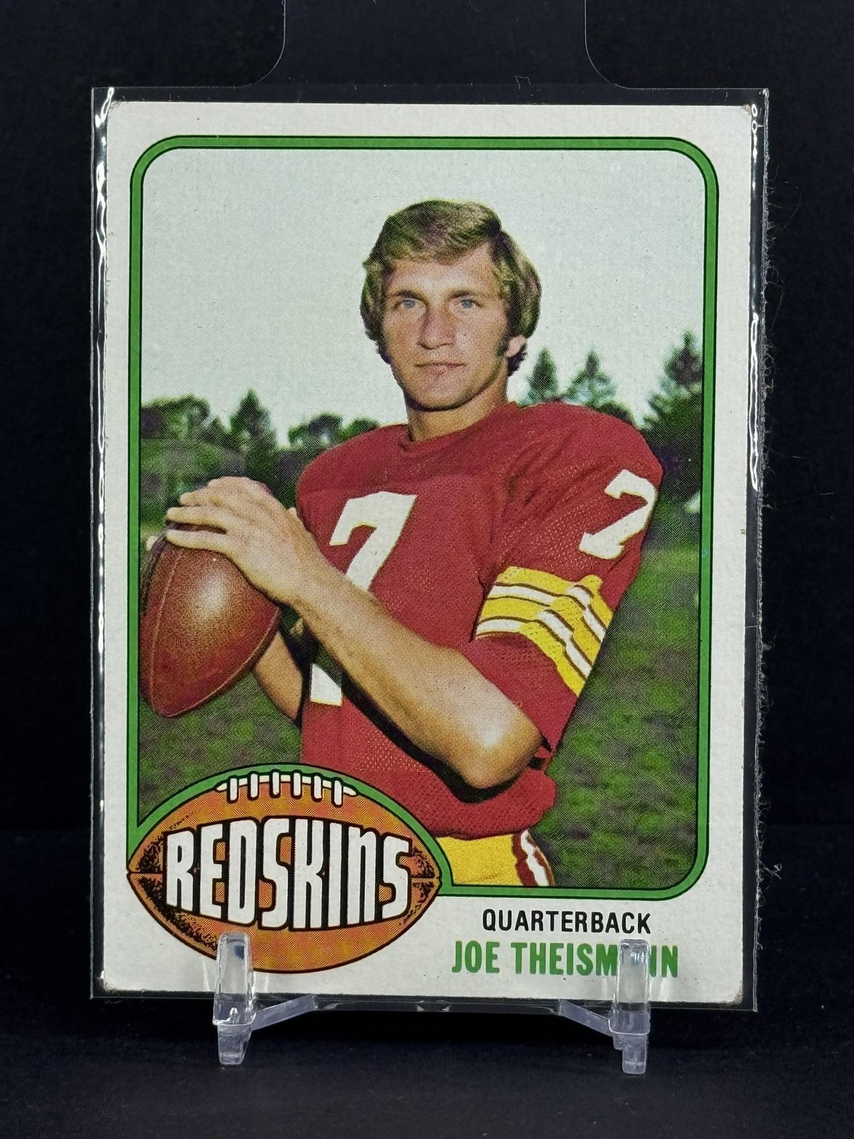 Joe Theismann 1976 Topps #231 Washington Redskins