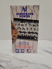 PINSTRIPE POWER THE STORY OF THE 1961 NEW YORK  YANKEES VHS TAPE  NIB SEALED