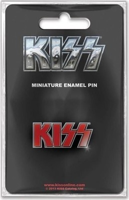 Gadget - Kiss: Logo (Spilla) -D- Rock Off