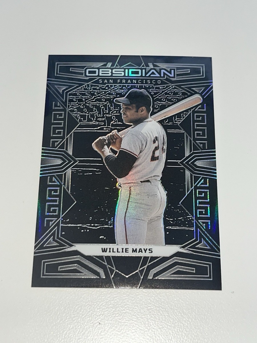 2023 Panini Chronicles Obsidian Electric Black Prizm Willie