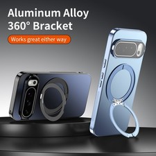 For Google Pixel 10 Pro XL/9A/9/8 Shockproof Ring Stand Full Lens Mag Safe Case