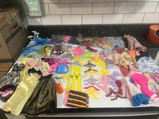 Huge Lot of Barbie Clothes shoes accessories AND MORE See all pictures