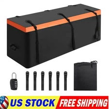 15/21 cu.ft Car Truck Rear Hitch Mount Rack Cargo Carrier Waterproof Bag Luggage