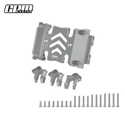 GPM Alloy 6061 Skid Plate & Upper Link Mount AXIAL SCX10 III Jeep Wrangler CJ-7 - Image 1 of 4