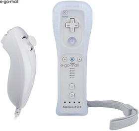 Built-in Motion Plus Wii Remote & Nunchuck Controller for Wii andWii U Console