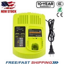 Charger For RYOBI P108 18V One Plus P102 P117 High Capacity Lithium-Ion Battery