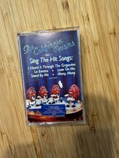 VINTAGE 1987 THE CALIFORNIA RAISINS SING THE HIT SONGS CASSETTE TAPE 80's. Y1
