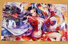IN STOCK One Piece Chinese Game Exclusive 2nd Anniversary Boa Hancock Playmat