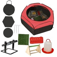 Brooder Box for Chick Starter Kit - 2025 Upgrade Chicken Brooder Tent Bundles