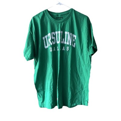Ursuline Academy Dallas green T-Shirt Mens Size XL high school prep school