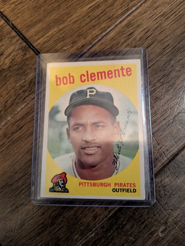 1959 Topps Roberto Clemente (Called Bob on Card) #478 HOF - Bild 2 von 8