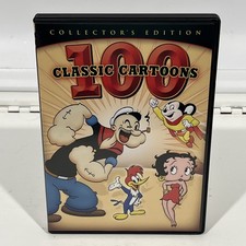 100 Classic Cartoons DVD | Betty Boop Popeye ...