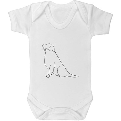 Baby wächst / Bodys ''Sitting Dog Line Art'' (GR056158)