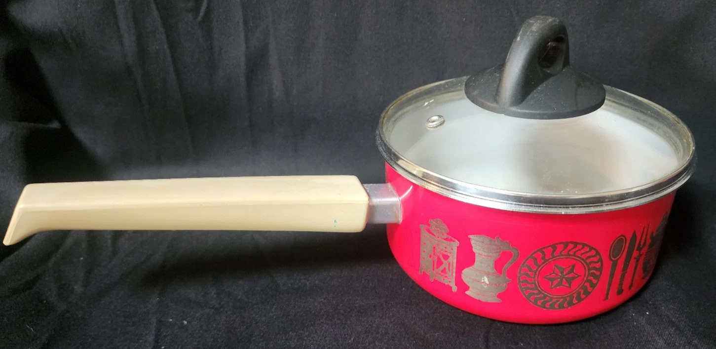 MCM SILIT Enamelled Saucepan with Lid