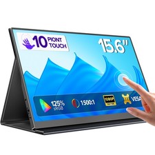 UPERFECT Touchscreen Monitor 15.6" USB C Screen 1920x1080 Portable Monitor