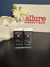 2X MAKE UP FOR EVER HYDRA BOOSTER 5ml/0.16oz NIB