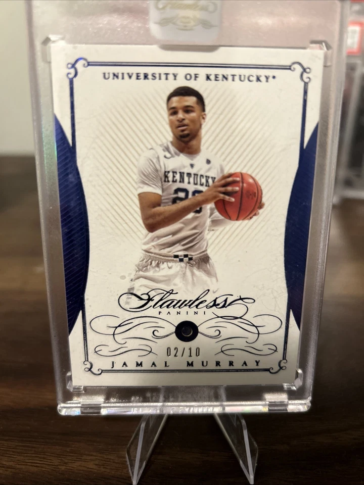 Panini National Treasures Collegiate 2016 impecable Jamal Murray zafiro/10 Foto 2 de 4