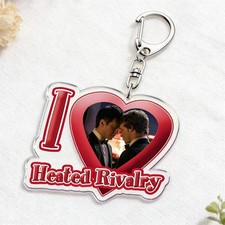 Hot I Love Heated Rivalry TV Show Keychain for Accessories Shane Hollander Ilya