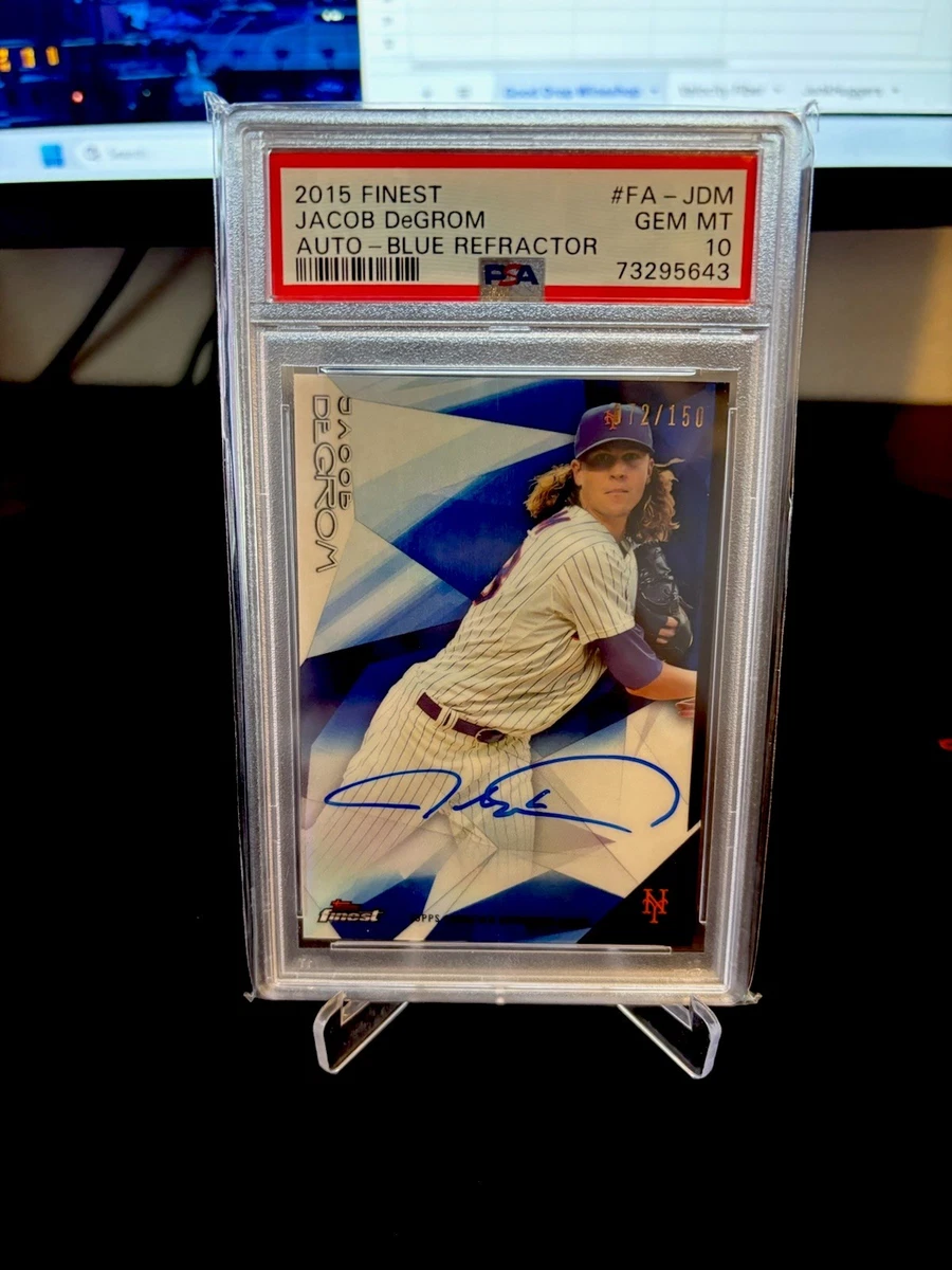 Jacob deGrom Professional Sports Authenticator (PSA) Baseball
