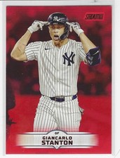 2025 Giancarlo Stanton Topps Stadium Club Red New York Yankees #104