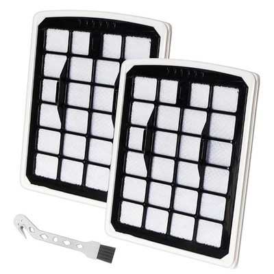 2 Ersatzfilter und 1 Reinigungsbürste für Eureka NF für Apollo Staubsauger