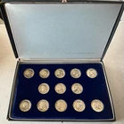 Gorham Mint 13 Colonies Sterling Silver Coins