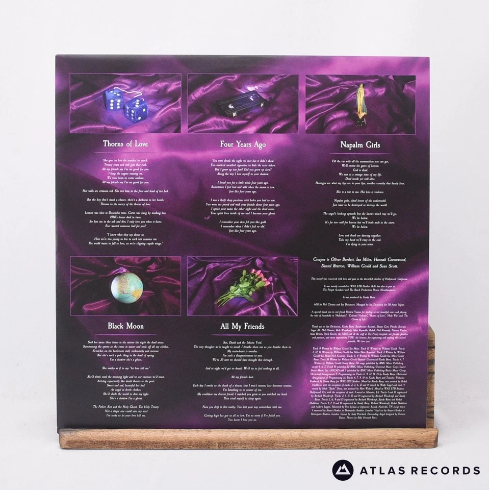 Creeper Sex, Death & The Infinite Void Purple LP Album Vinyl Record - NM/NM - Image 4 of 4
