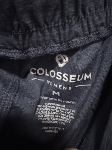 NWT Colosseum NCAA OLE MISS REBELS Women’s SHORTS Logo Medium Stretch Lounge Nav - Picture 5 of 6