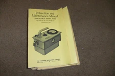 Used Victoreen CDV-717 Model 1 Radiological Meter Instruction Manual