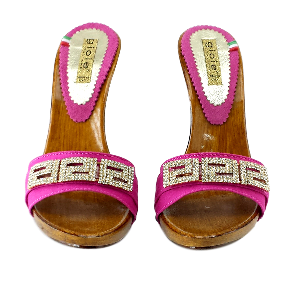 Mules Italiennes à Talon 12 Cm - Pointues, Taille 35-42, Fait Main, Neuves